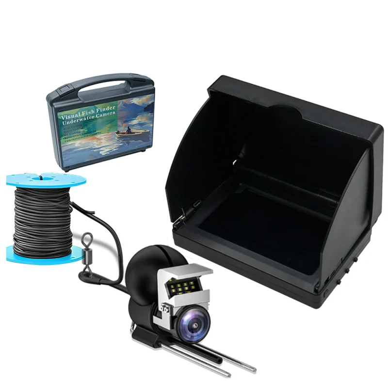 YS-FF4K-20M-Portable-Lightweight-4.3-inch-Underwater-4K-HD-Fishing-Camera-IP68-Waterproof-20m-Cable-180-Degree-Angle
