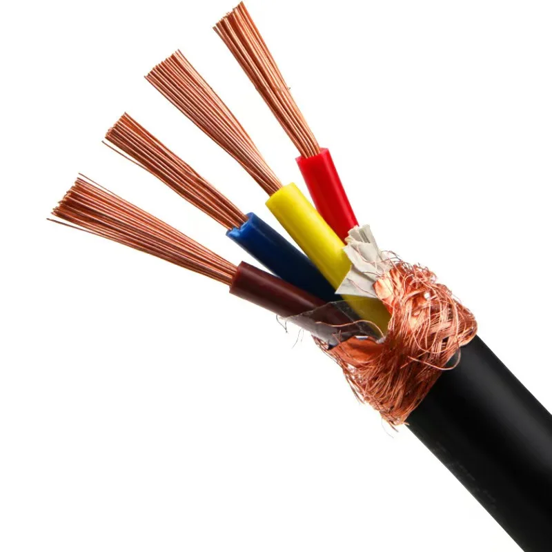ZRC-DJYPVVP-All-Black-Multicore-Instrument-Cable-18AWG-Armored-Shielded-PVC-Insulated-Solid-Wire-Overhead-Power-Computer