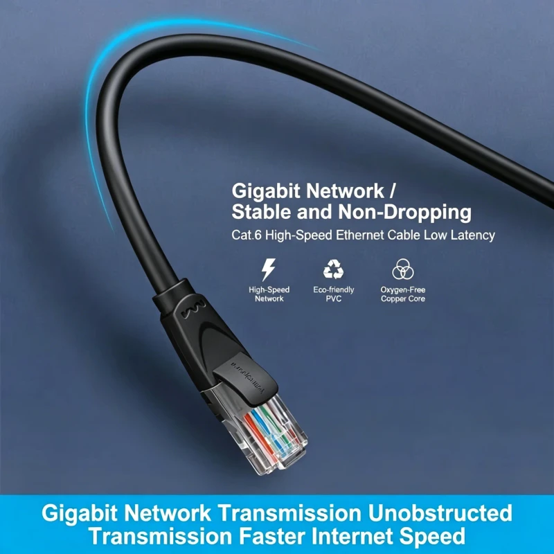 Zero-Signal-Loss-1000Mbps-Cat5E-Cat6-RJ45-Patch-Cord-Steady-High-Speed-Network-Connection-Cable